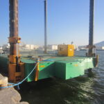 Combifloat C5 modular jack up barge self elevating platform Marocco