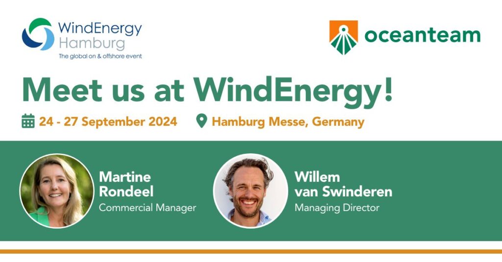 Oceanteam visits WindEnergy 24 in Hamburg