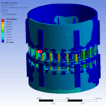 Spudjoint flange design optimizaiton with pretension bolts