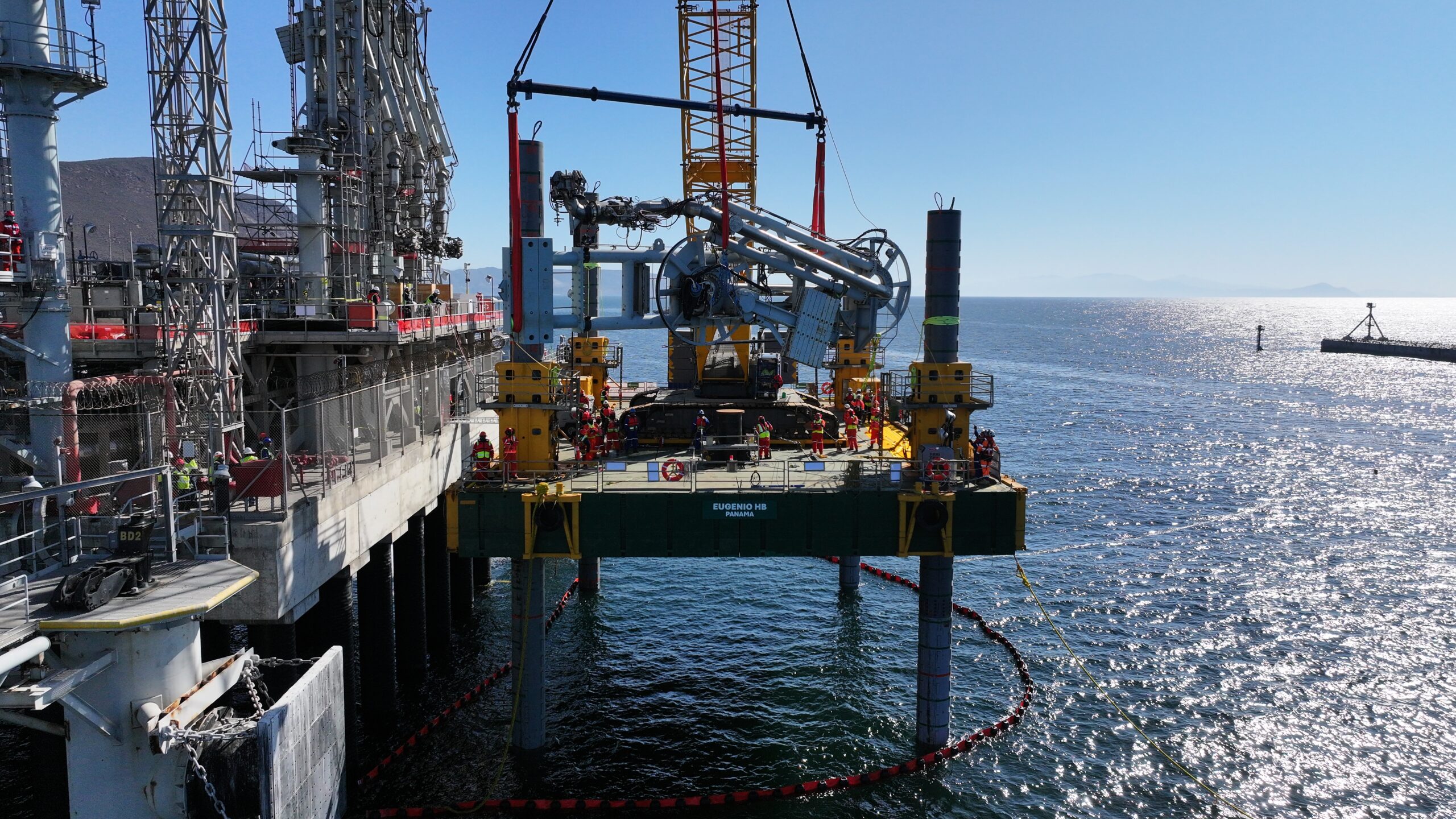 LNG Loading Arm Installation Combifloat LNG Loading Arm Installation Combifloat