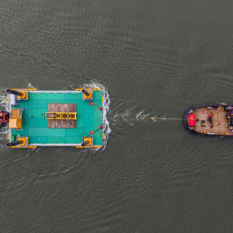 C7 under tow
